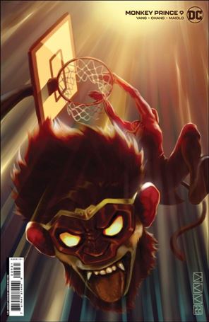 Monkey Prince issue 9-D Derek Kirk Kim 1:25 Cardstock Cover