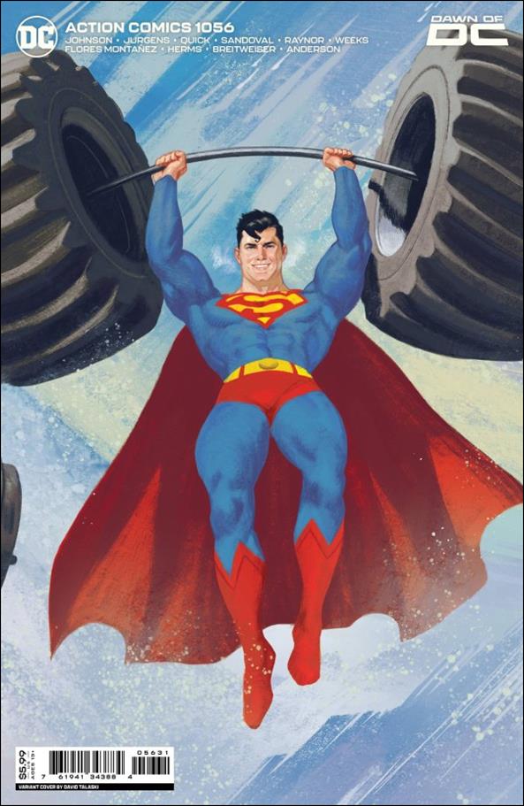 Action Comics (1938) issue 1056-C David Talaski Cardstock Cover