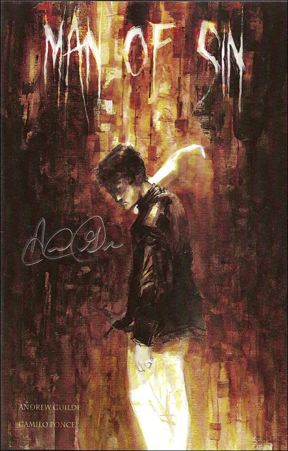 Man of Sin issue 1 Standard Cover (Signed by Andrew Guilde)