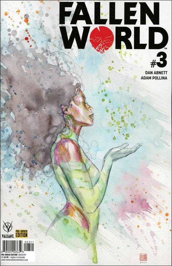 Fallen World issue 3-D David Mack Cover
