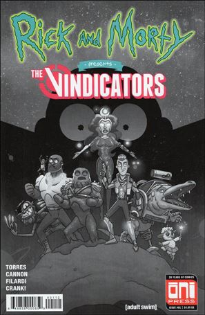Rick and Morty Presents: The Vindicators issue 1-D CJ Cannon Cover (2nd Printing)