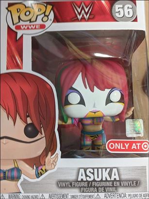 POP! WWE figure 56-C Asuka (Target Masked Variant)