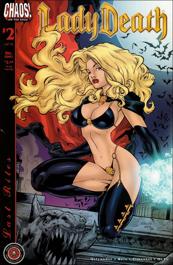 Lady Death: Last Rites issue 2 Standard Cover