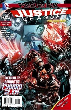 Justice League (2011) issue 27-B Polybagged Ivan Reis Cover Combo Pack