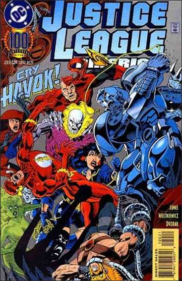Justice League America issue 100-B Standard Cover