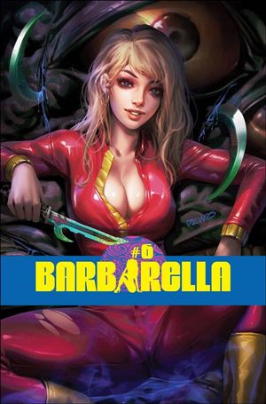 Barbarella (2021) issue 6-B Derrick Chew Cover