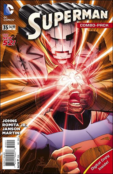 Superman (2011) issue 35-B Polybagged John Romita Jr. Cover Combo Pack