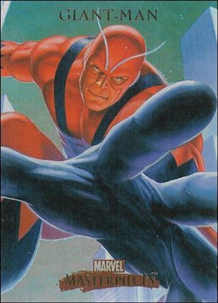2007 Marvel Masterpieces (Parallel Foil Base Set) card 33 Giant-Man