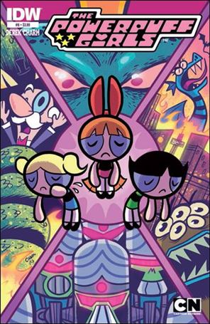 Powerpuff Girls (2013) issue 8 Derek Charm Cover
