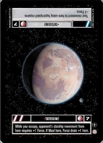 Star Wars: Coruscant Limited (Base Set) card 82 Tatooine