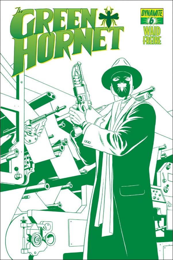 Green Hornet (2013) issue 6-C Paolo Rivera Emerald Green Cover 1/50