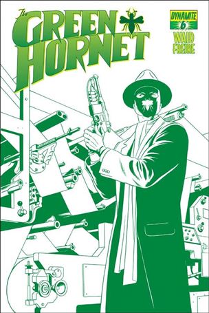 Green Hornet (2013) issue 6-C Paolo Rivera Emerald Green Cover 1/50
