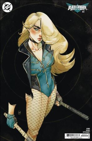 Black Canary: Best of the Best issue 2-C Chuma Hill 1:25 Cardstock Cover