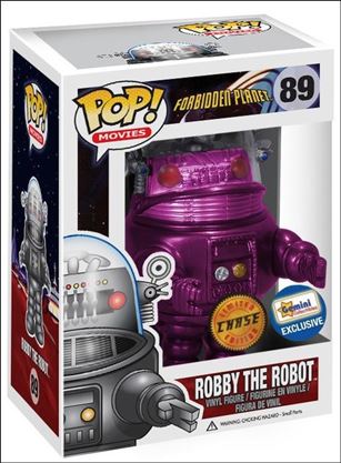 POP! Movies figure 89-C Robby the Robot (Purple) Gemini Collectibles Chase