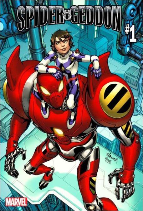 Spider-Geddon issue 1-F Todd Nauck Cover