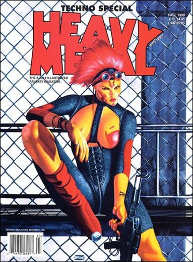 Heavy Metal: Techno issue 1 John Zeleznik Cover