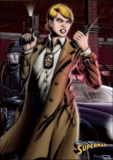 Superman: The Legend (Base Set) card 42 Captain Margaret Sawyer