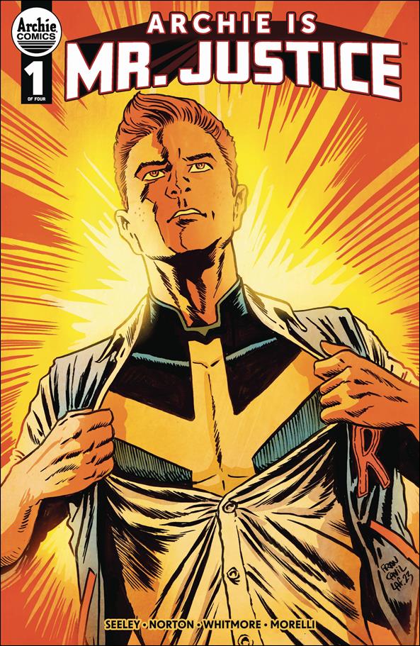 Archie is Mr. Justice issue 1-B Francesco Francavilla Cover