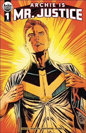 Archie is Mr. Justice issue 1-B Francesco Francavilla Cover