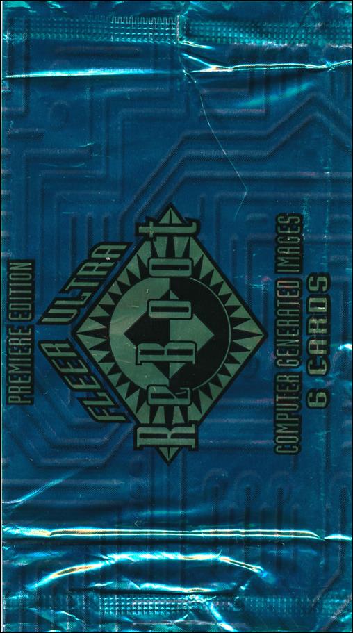 ReBoot card 2-B Sealed Pack - 6 Cards - Blue