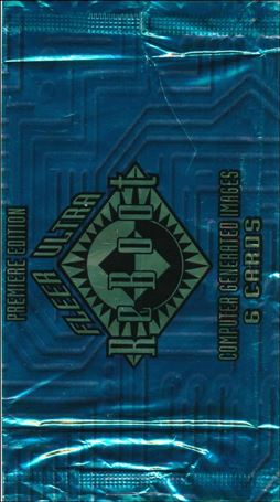 ReBoot card 2-B Sealed Pack - 6 Cards - Blue