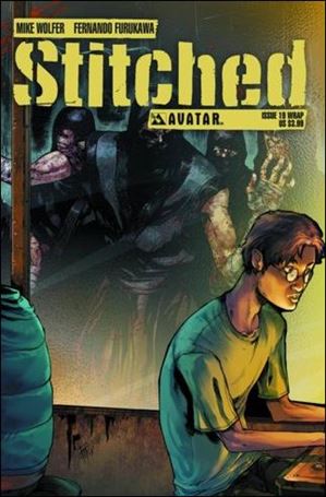 Stitched issue 19-B Wraparound Cover