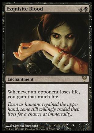 Magic the Gathering: Avacyn Restored (Base Set) card 102 Exquisite Blood