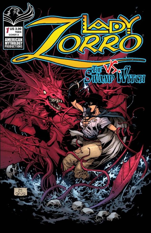Lady Zorro vs the Swamp Witch issue 1 Roy Allan Martinez Cover