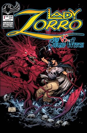 Lady Zorro vs the Swamp Witch Cover Image 1