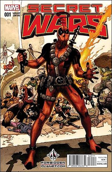 Secret Wars issue 1-SH Simone Bianchi Forbidden Planet Cover