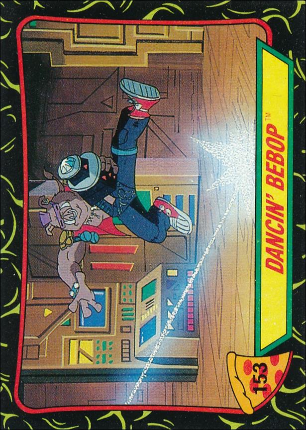 Teenage Mutant Ninja Turtles: Series 2 (Base Set) card 153 Dancin' Bebop