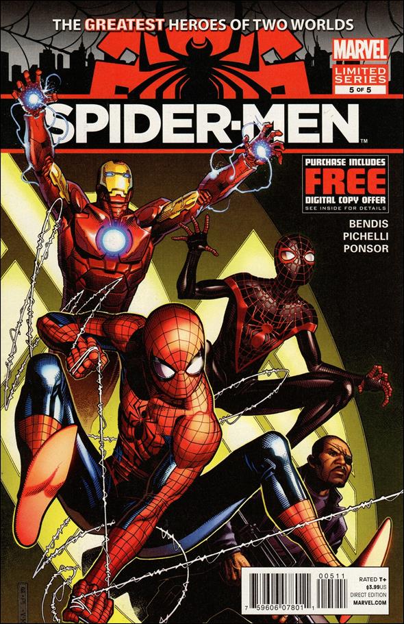 Spider-Men issue 5 Jimmy Cheung Cover