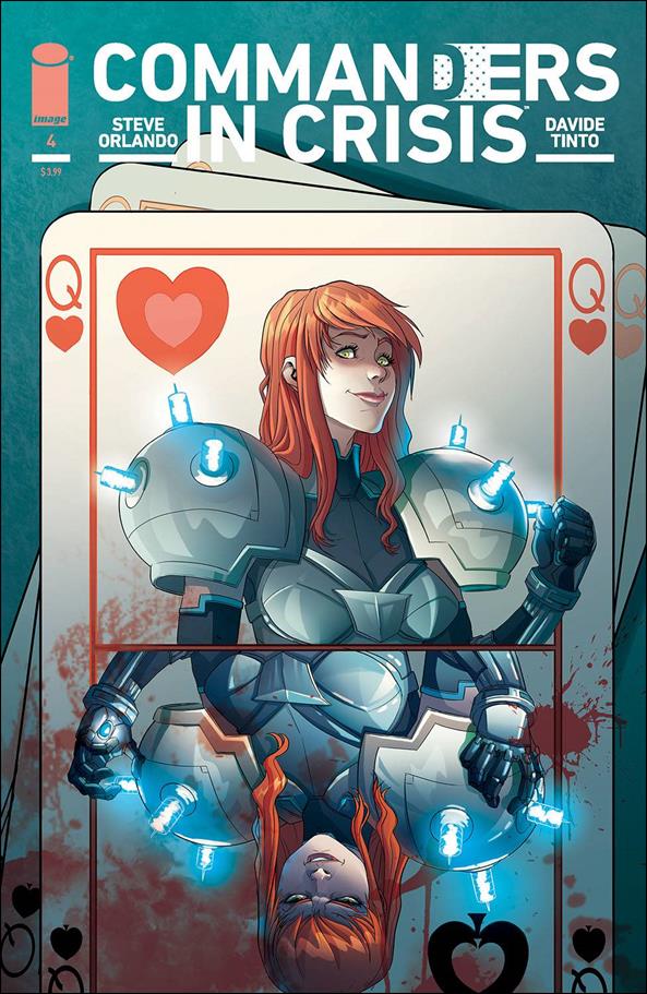 Commanders in Crisis issue 4 Davide Tinto Cover