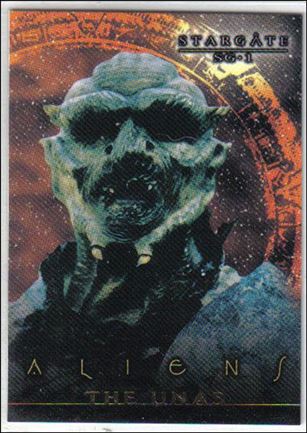 Stargate SG-1 Premiere (Aliens Subset) card X7 The Unas