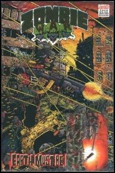 Zombie War: Earth Must Be Destroyed issue 1-B Polybagged Gold Foil Cover with Trading Card