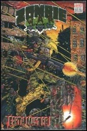 Zombie War: Earth Must Be Destroyed issue 1-B Polybagged Gold Foil Cover with Trading Card