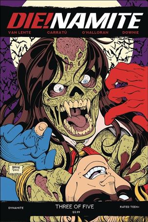 Die!namite issue 3-D Will Robson Cover