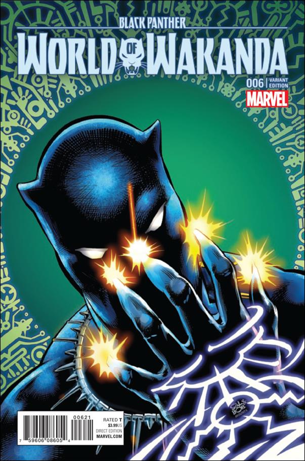Black Panther: World of Wakanda issue 6-B Sal Velluto Cover