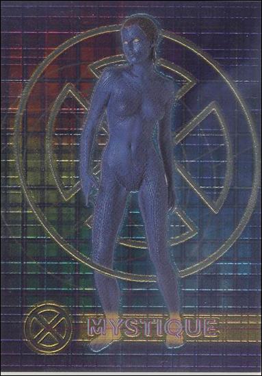 X-Men: The Movie (Double Sided Finest Chromium Subset) card C8 Mystique