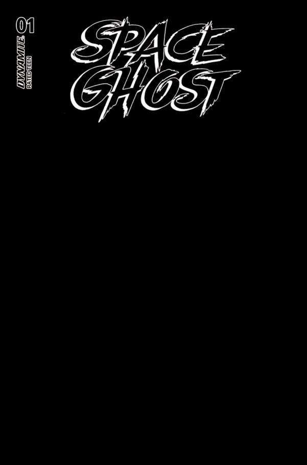 Space Ghost (2024) issue 1-E Black Blank Cover