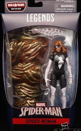 Marvel Legends Series: Spider-Man (Molten Man Series) figure 7 Spider-Woman