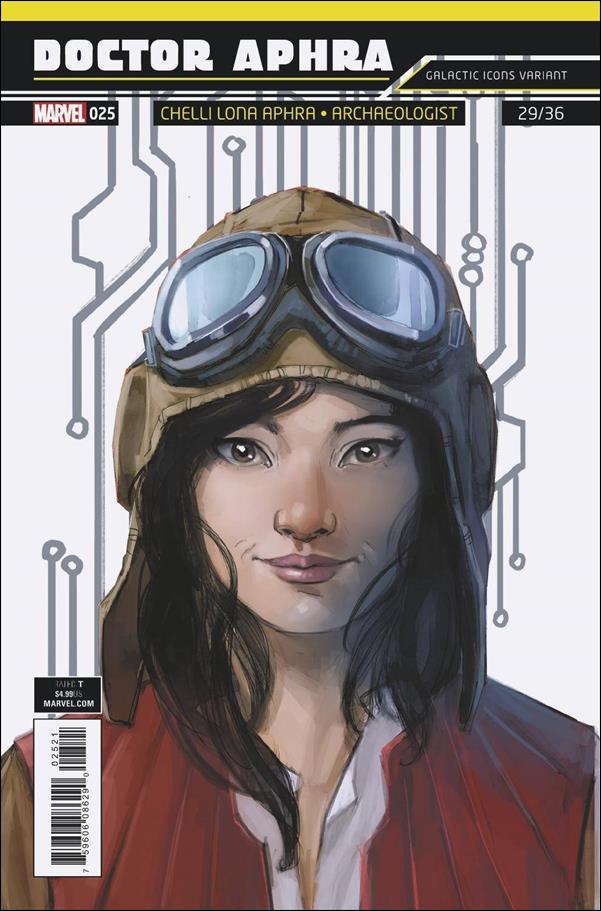 Doctor Aphra issue 25-B Rod Reis Star Wars Galactic Icons Cover
