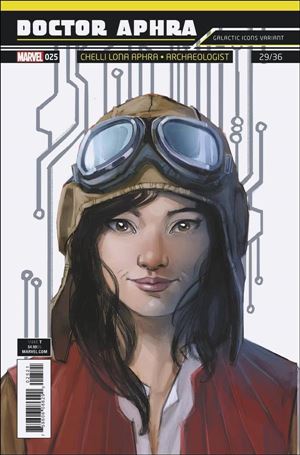 Doctor Aphra issue 25-B Rod Reis Star Wars Galactic Icons Cover