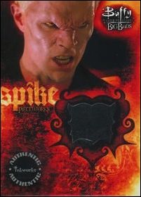 Buffy the Vampire Slayer: Big Bads (Pieceworks Subset) card PW1 Spike's T-shirt (Season 5)