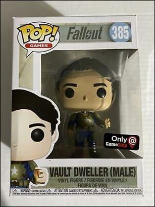 POP! Games figure 385 Vault Dweller (Male) with Mentats