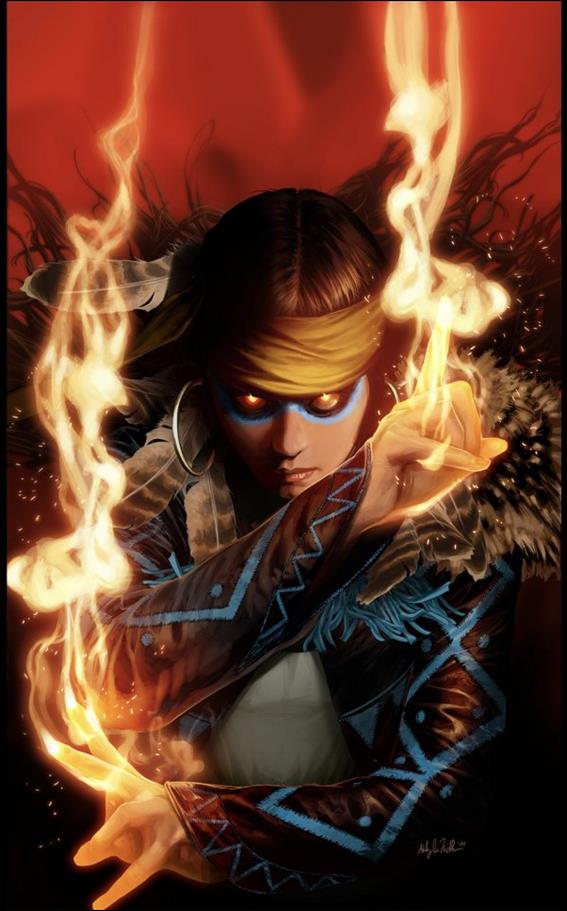 Spirits of Vengeance: Spirit Rider issue 1-F Ashley Witter Retailer Exclusive Virgin Cover