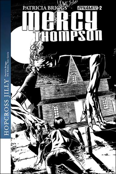 Mercy Thompson issue 2-B 1:10 Black & White Cover