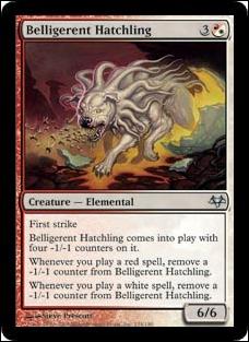 Magic the Gathering: Eventide (Base Set) card 134 Belligerent Hatchling