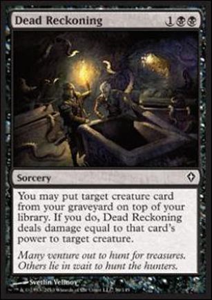 Magic the Gathering: Worldwake (Base Set) card 56 Dead Reckoning