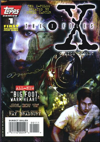 X-Files Comics Digest issue 1-C DF Miran Kim Cover (Signed by Miran Kim) 1/500